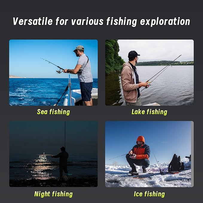 Camera for Fishing Underwater Fishing Camera with 100ft Cable,4.3 Inch IPS Display,Infrared Night Vision,220° Wide Angle IP67 Waterproof,1080P HD Imaging for Ice, River and Lake Boat Kayak Fishing