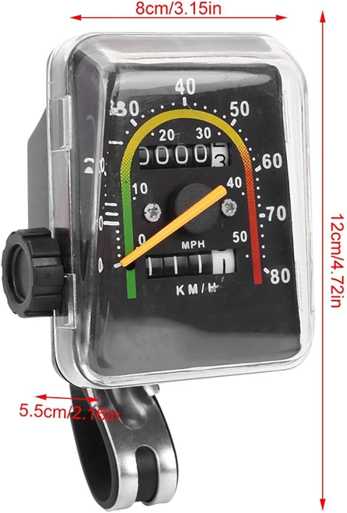 WNSC Multifunction Bike Speedometer, Mechanical Odometer, Bike Computer for Mountain Bike for Road Bike