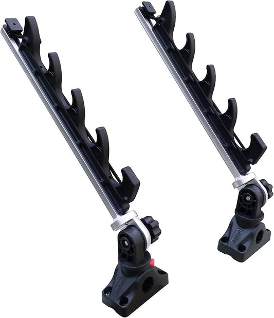Brocraft Crappie Rod Holder/Transport Rack/Boat Rod Storage System