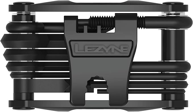LEZYNE RAP II Bicycle Multi-tool 18 in 1, Anti-Corrosion Bits, Hex 2/2.5/3/4/5/6/8mm, T10/T25, Phillips, Chain Breaker, Multi-function Flat Tool
