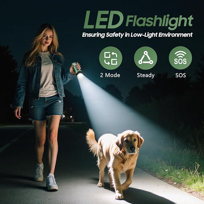 Dog Bark Deterrent Devices - Humane & Effective Training Dog, Stop No More Barking with 3X Ultrasonic Emitters (Green)