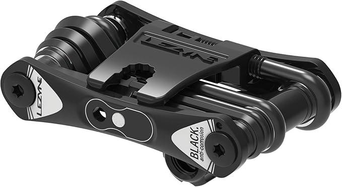 LEZYNE RAP II Bicycle Multi-Tool 19 in 1, Anti-Corrosion Bits, Chain Breaker Tool, CO2 Inflator, Phillips, Multi-function Flat Tool