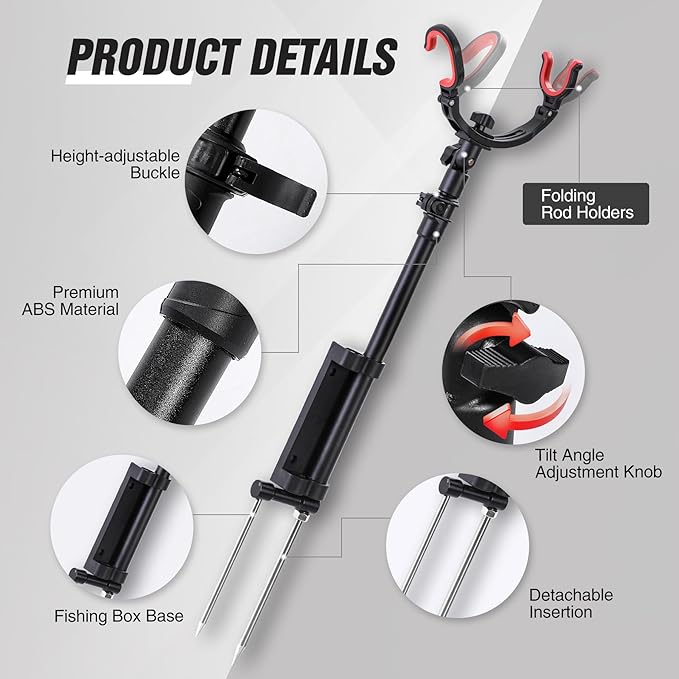 REDCAMP Fishing Rod Holder