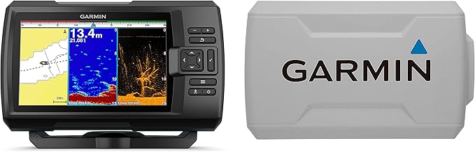 Garmin STRIKER Plus 7cv with CV20-TM Transducer and Protective Cover, 7 inches 010-01873-00