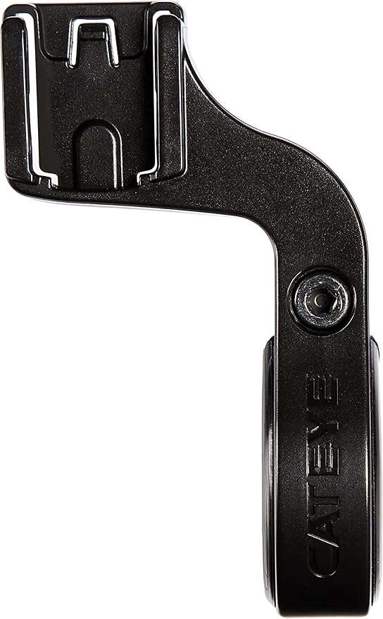 CATEYE OF-100 Out Front Bike Computer Bracket – Bolt-on Mount, Positions Computer Front and Center, Easily View Your Ride Data, Compatible with Padrone, Strada, Urban and Velo Wireless Computers