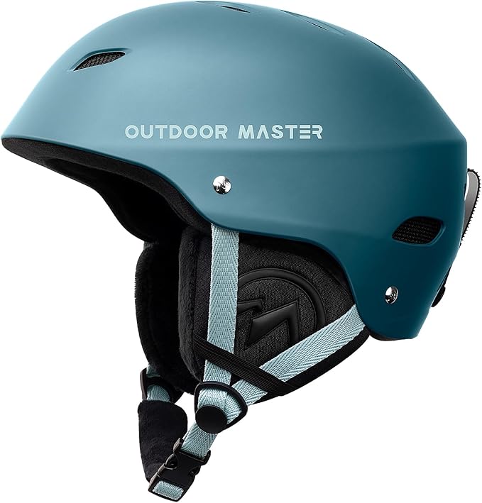 OutdoorMaster Kelvin Ski Helmet - Snowboard Helmet for Men, Women & Youth