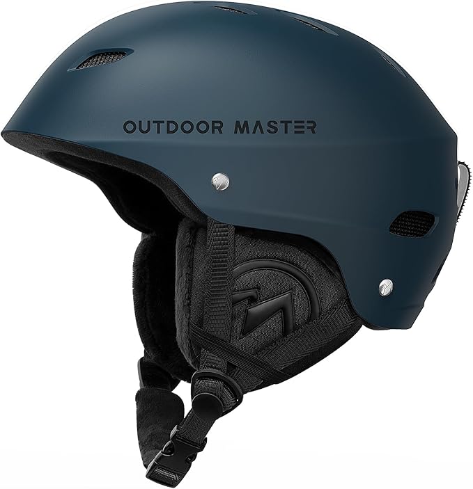 OutdoorMaster Kelvin Ski Helmet - Snowboard Helmet for Men, Women & Youth