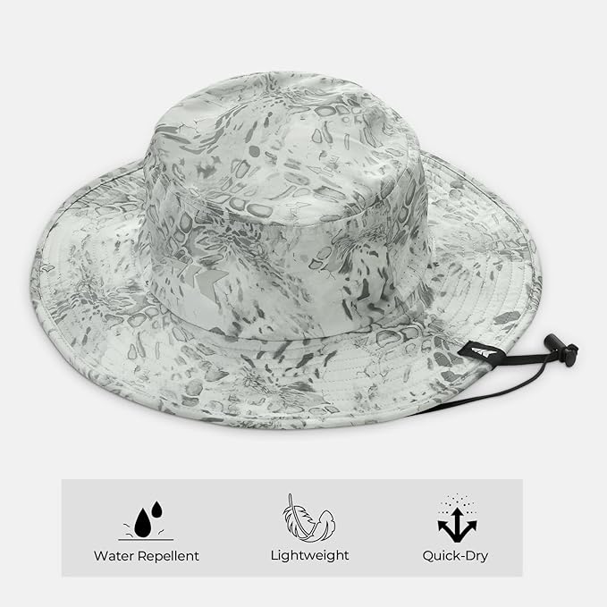 KastKing Sol Armis UPF 50 Boonie Hat - Sun Protection Hat, Fishing Hat, Beach & Hiking Hat, Paddling