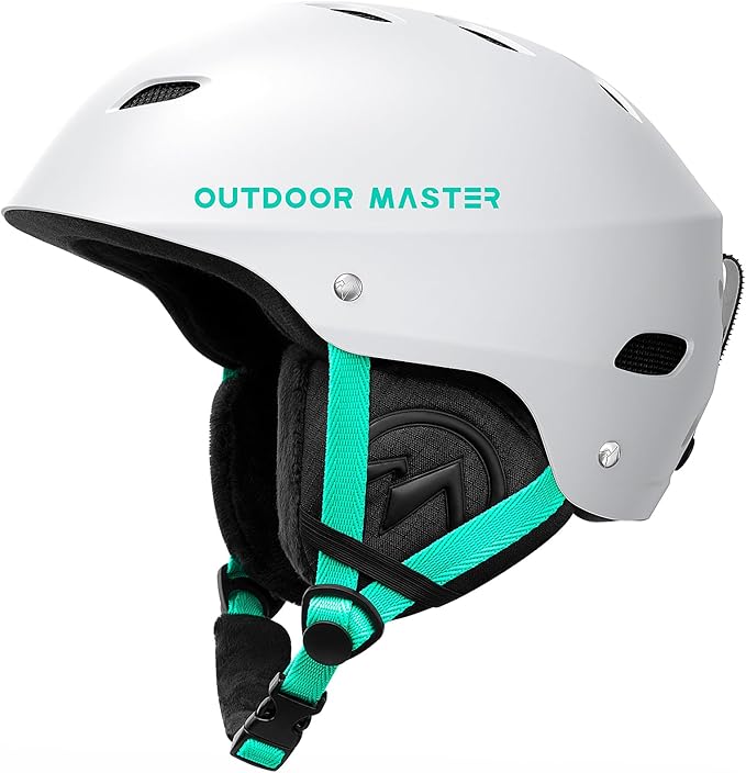 OutdoorMaster Kelvin Ski Helmet - Snowboard Helmet for Men, Women & Youth