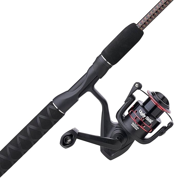 Ugly Stik GX2 スピニングリールと釣り竿のコンボ