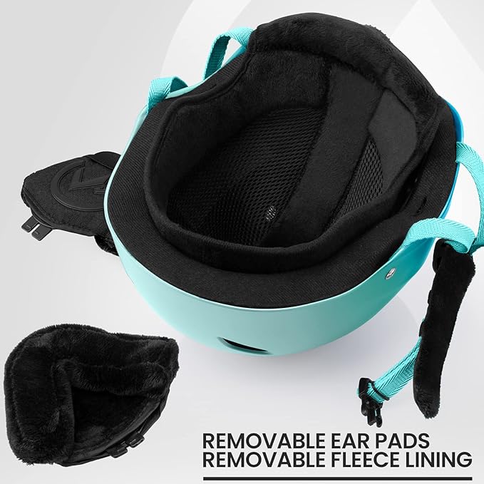 OutdoorMaster Kelvin Ski Helmet - Snowboard Helmet for Men, Women & Youth