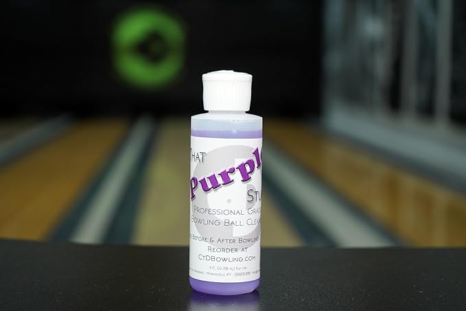 Creating the Difference That Purple Stuff プロ仕様ボウリングボールクリーナー | USBC公認 | 汚れとオイルを除去 | 粘着性と性能を回復