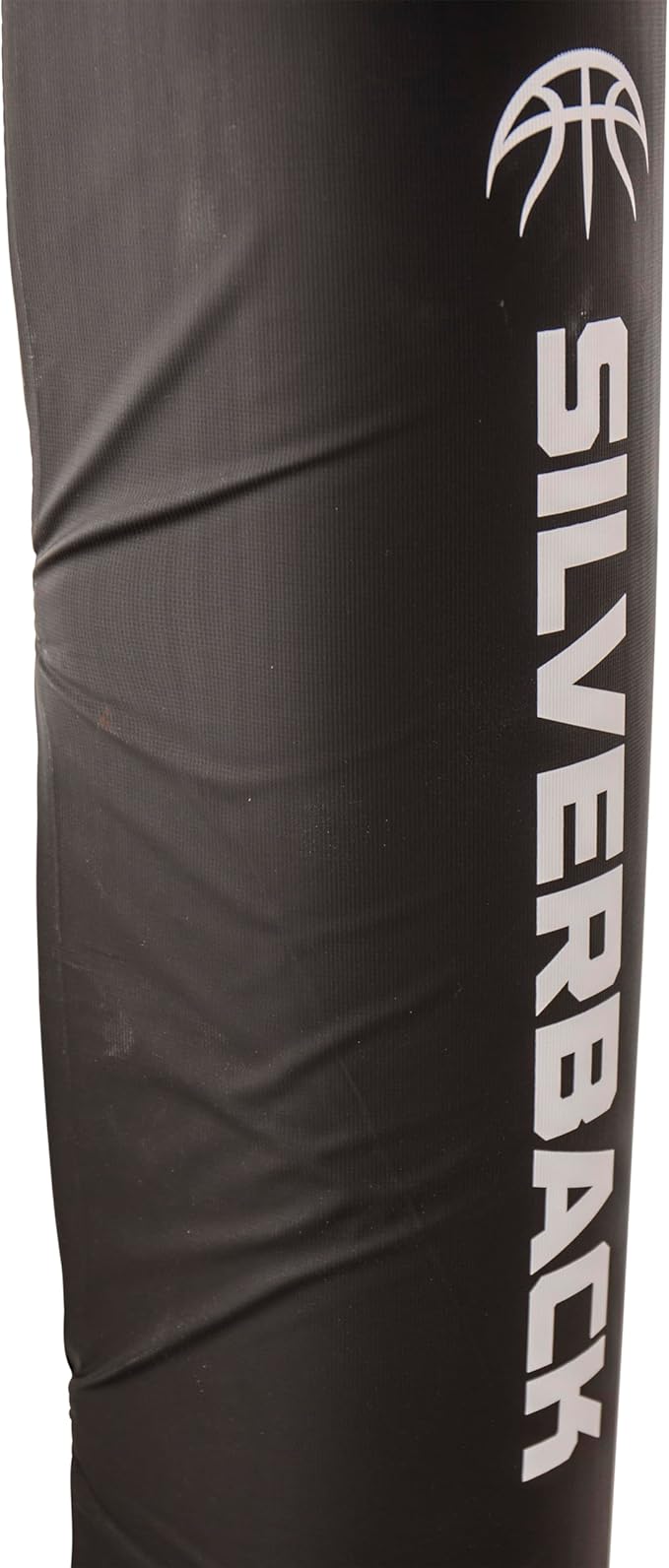 Silverback Height Adjustable In-Ground Basketball Hoop with Tempered Glass Backboard, Pro-Style Breakaway Rim & Backboard Pad