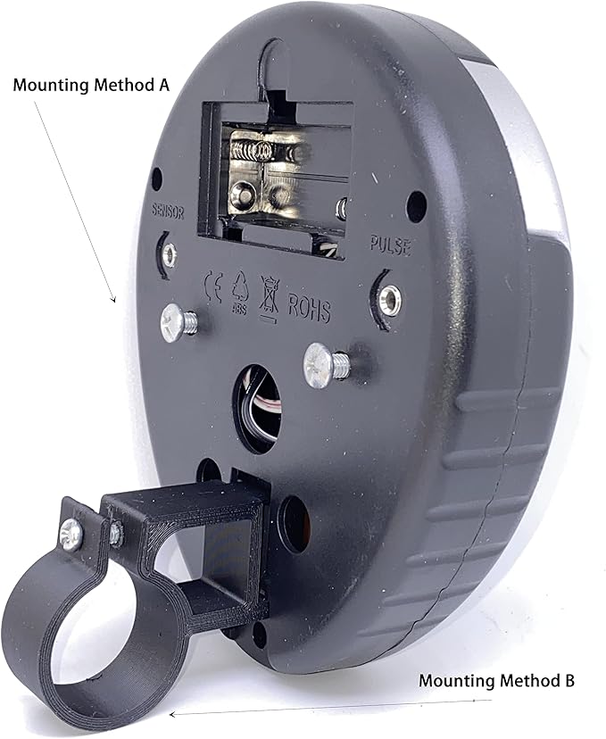 Generic Replacement Monitor Speedometer for Stationary Bikes, Heart Rate Tracker,Indoor Bike Monitor LCD(TS JP040), Indicators are Displayed in Miles