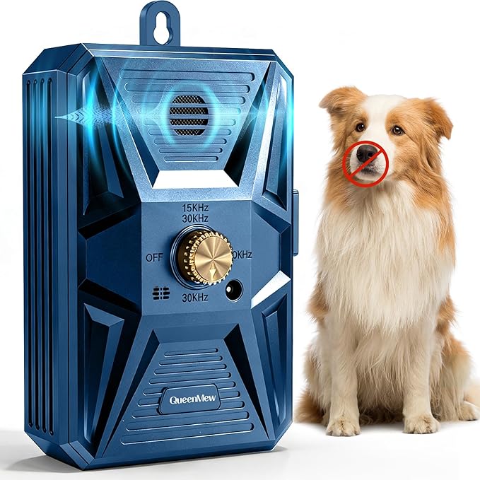 Anti Barking Devices, Auto Ultrasonic Dog Bark Deterrent Devices Long Range 50ft, 3 Modes Rechargeable Bark Box Barking Control Devices, Effective Stop Barking Dog Devices Indoor/Outdoor Training