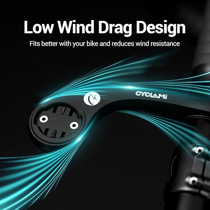 S2 Out Front Mount Compatible with Garmin Edge Bike Computer, XOSS, iGPSPORT - Cycling Handlebar 1.25''/ 31.8mm