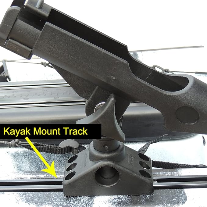 Fishing Rod Holders for Boat Rod Holder 360-degree Kayak Rod Holder Side Deck Mount Rod Holder Boat Fishing Pole Holders