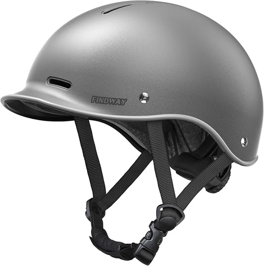Findway Pro Bike Helmet for Adults,Adjustable Cycling Helmet for Men & Women [Safety Certified] Bicycle Helmet for Commuting, Road Biking, Skating with Adjustable Dial