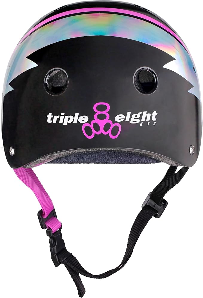 Triple Eight Sweatsaver ヘルメット スケートボード、BMX、ローラーダービー、ローラースケート、インラインスケート、スクーター、自転車用
