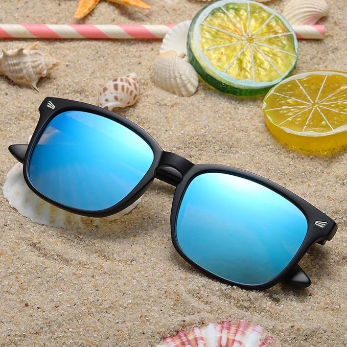DUSHINE Polarized Sunglasses for Women Classic Retro Style UV400 Protection