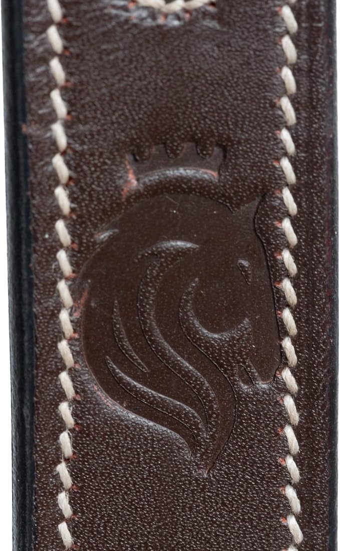Equinavia Saga Adjustable Leather Running Martingale with Stainless Steel Hardware