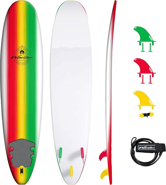 Wavestorm - Classic Soft Top Foam 8ft Surfboard