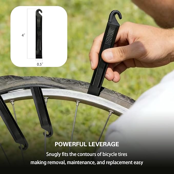 16-in-1 Bike Multi Tool Kit, Compact Portable Bicycle Repair Kit with Hex Keys, Screwdrivers, Socket Wrench & Tire Levers, for Emergency Fixes On The Go, MTB, Road Bike Maintenance