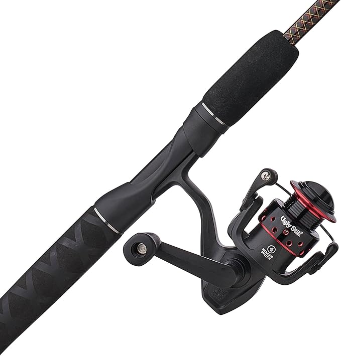 Ugly Stik GX2 スピニングリールと釣り竿のコンボ