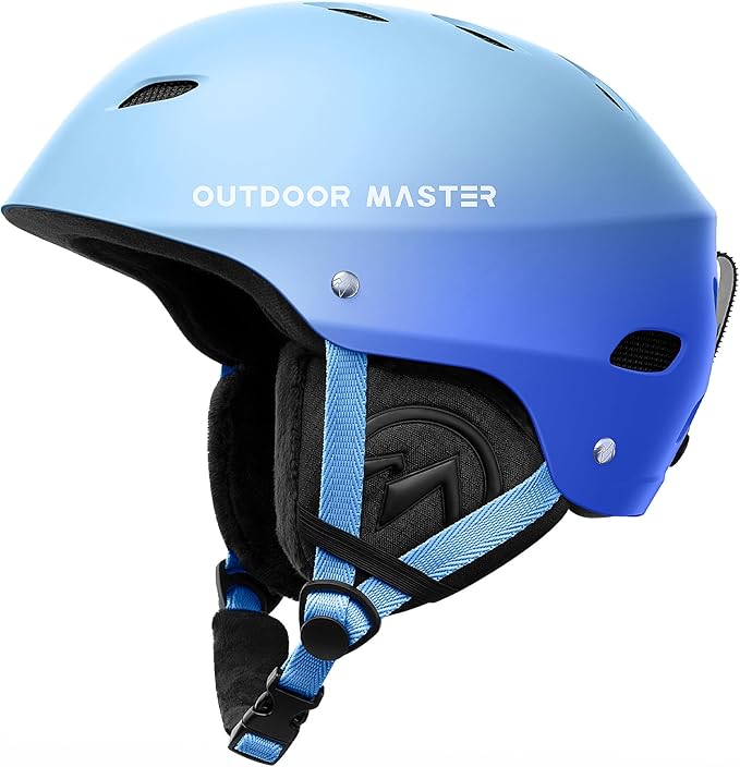 OutdoorMaster Kelvin Ski Helmet - Snowboard Helmet for Men, Women & Youth