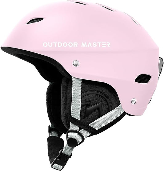 OutdoorMaster Kelvin Ski Helmet - Snowboard Helmet for Men, Women & Youth