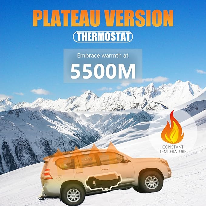 WAYSKA ディーゼルヒーター 12V 15Lタンク ディーゼルエアヒーター 5KW マフラー LCDモニター&リモコン付き トラック、トレーラー、ボート、モーターホーム用 ディーゼルパーキングヒーター