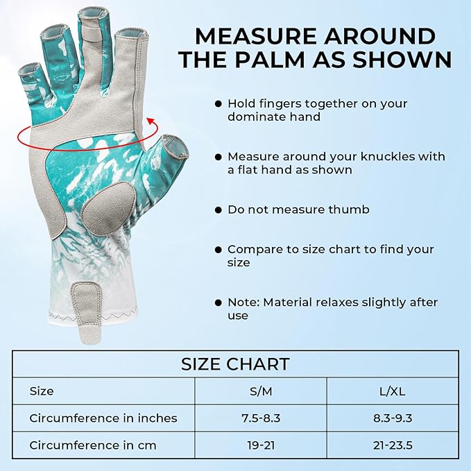 KastKing Sol Armis Sun Gloves UPF50+ Fishing Gloves UV Protection, Sun Protection for Outdoor, Kayaking, Rowing
