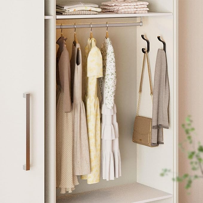 Coat Hanger Wall Mount 8-Pack - Wall Hooks for Hanging Heavy Duty
