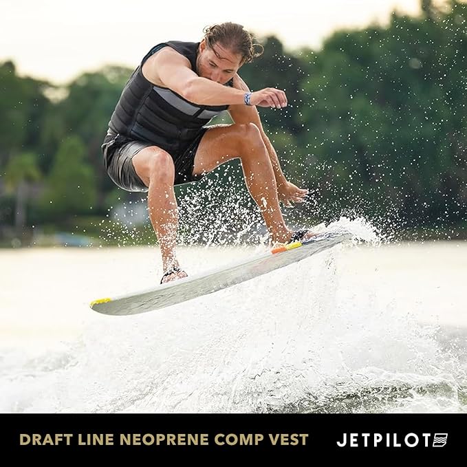 Jetpilot ライフジャケット Draftline ネオプレン。リバーシブル多目的コンプ ライフベスト PFD