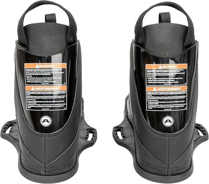 Airhead Venom II Wakeboard Binding, Multiple Sizes, Open Toe Design, Multiple Binding Angles