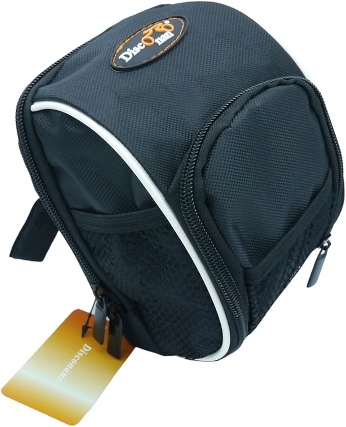 Disconano® Cycling Bike Bicycle Handlebar Bags Front Baskets Black with Rain Cover