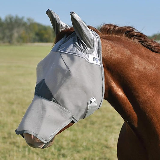 Cashel Crusader Fly Mask, Long Nose with Ears