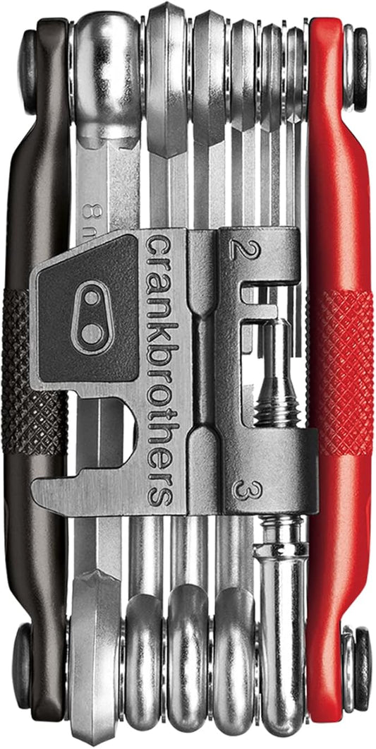 Crankbrothers Multi Tool M 17 Matte Black Red
