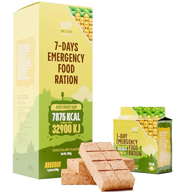 Emergency Food Supply - Pineapple Survival Ration - 20 Years Shelf Life - 7 Days