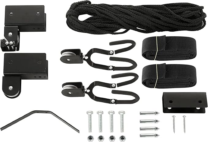 RAD Sportz Kayak Storage Hoist - Overhead Pulley System with 125lb Capacity for Canoes, Bikes, Ladders, and More - for up to 12-Foot Ceilings