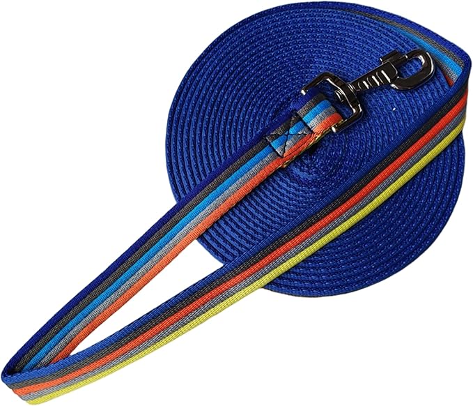 Premium Horse Training Lunge Line with Alloy Trigger Buckle for Accurate Equestrian Training of 26 Foot (8 Meters)