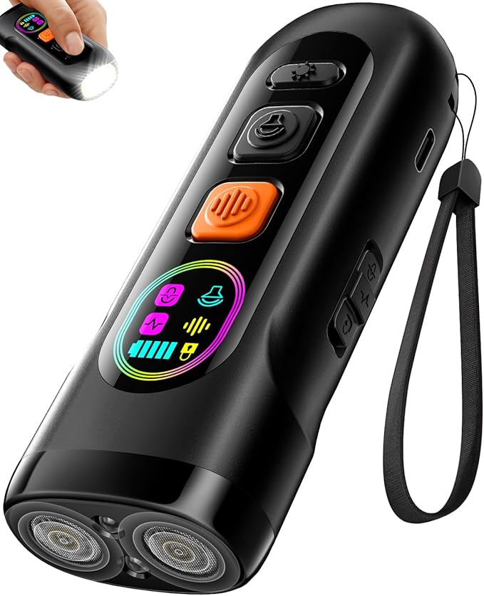 SEDULAN Dog Bark Deterrent Devices Anti Barking Device for Dogs Ultrasonic Bark Stopper Portable Dog Training Tool Indoor Outdoor Up to 50ft Correct Bad Behavior of Own or Neighbor's Dog (Black)