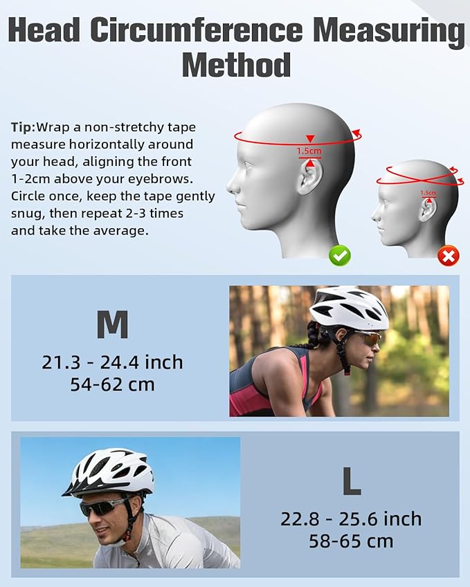 Zacro Adult Bike Helmet, Lightweight Bicycle Helmet with Removable Pads and Visor, CPSC Certified Safety Helmet for Men Women, Mountain Road Cycling Helmet for Adult