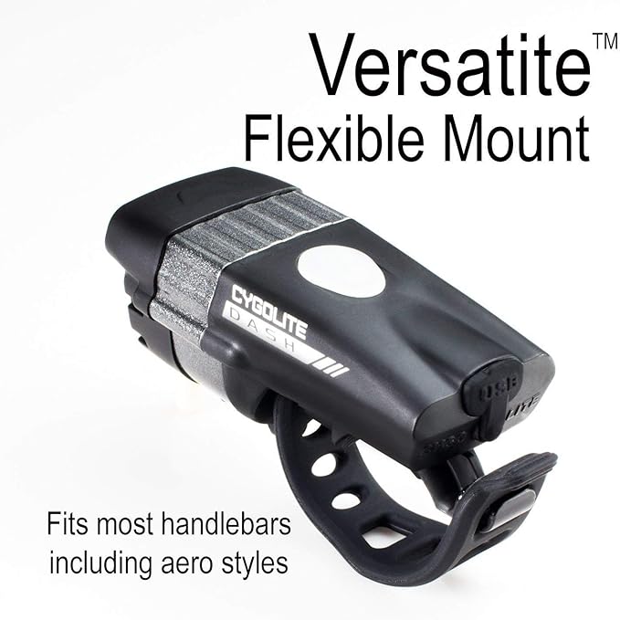 CYGOLITE Dash– 600 Pro, 520, 460 Lumen Bicycle Light Models– 5 Night & 3 Daytime Modes– Ultra Compact– IP64 Water Resistant– Sturdy Flexible Mount– USB Rechargeable– for Aero Road, Commuter Bicycles