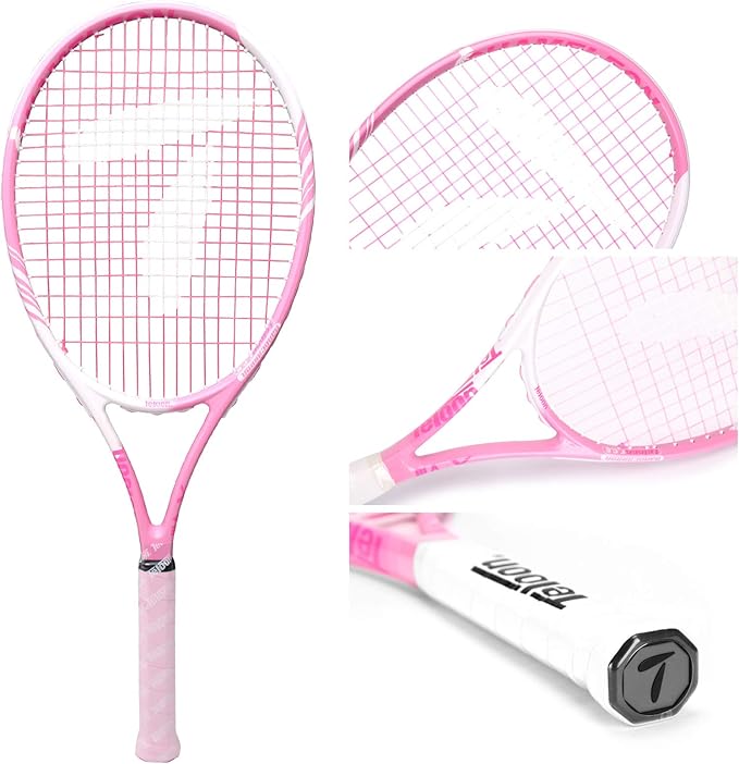 Teloon Tennis Rackets for Adults 2 pcs Recreational -27 inch Tennis Racquet for Men and Women College Students Beginner Tennis Racket.…