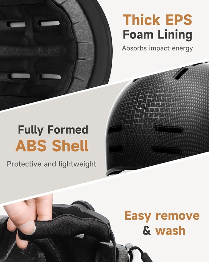 Findway Pro Bike Helmet for Adults,Adjustable Cycling Helmet for Men & Women [Safety Certified] Bicycle Helmet for Commuting, Road Biking, Skating with Adjustable Dial