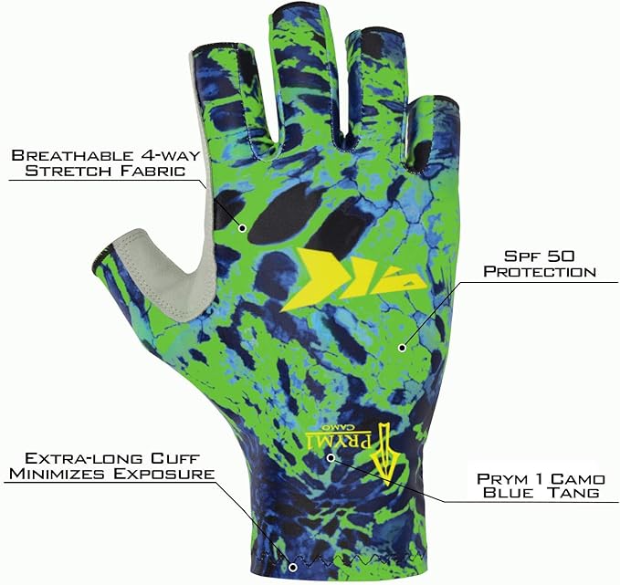 KastKing Sol Armis Sun Gloves UPF50+ Fishing Gloves UV Protection, Sun Protection for Outdoor, Kayaking, Rowing