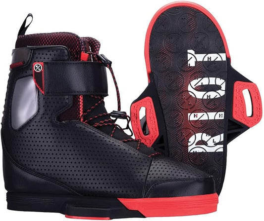 ハイパーライト ライオット メンズ ウェイクボード ビンディング ブラック/レッド 9