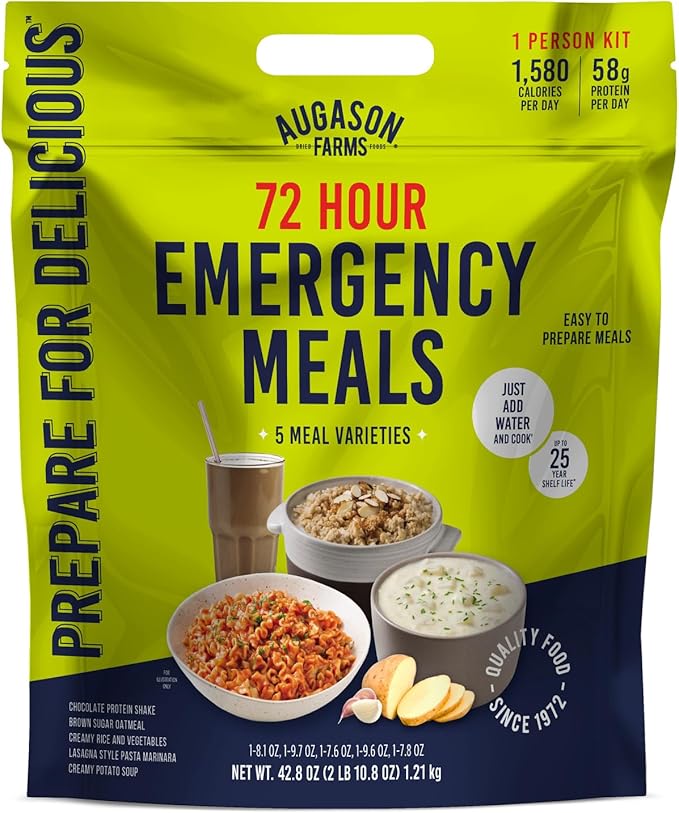 オーガソンファームズ 72時間備蓄用緊急食糧キット