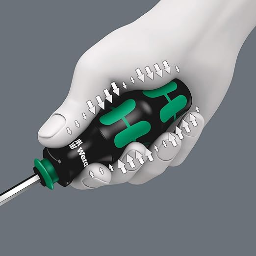 Wera KK 26 7-In-1 Bitholding Screwdriver with Removable Bayonet Blade (SL/PH/SQ)